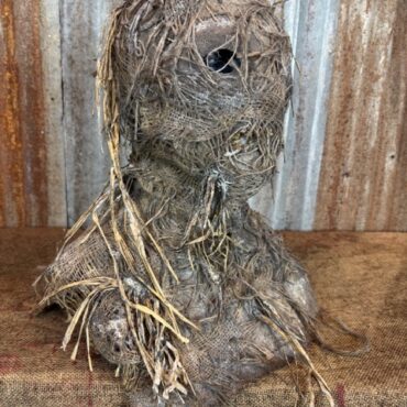 Barbwire and Resin Strawman Mask